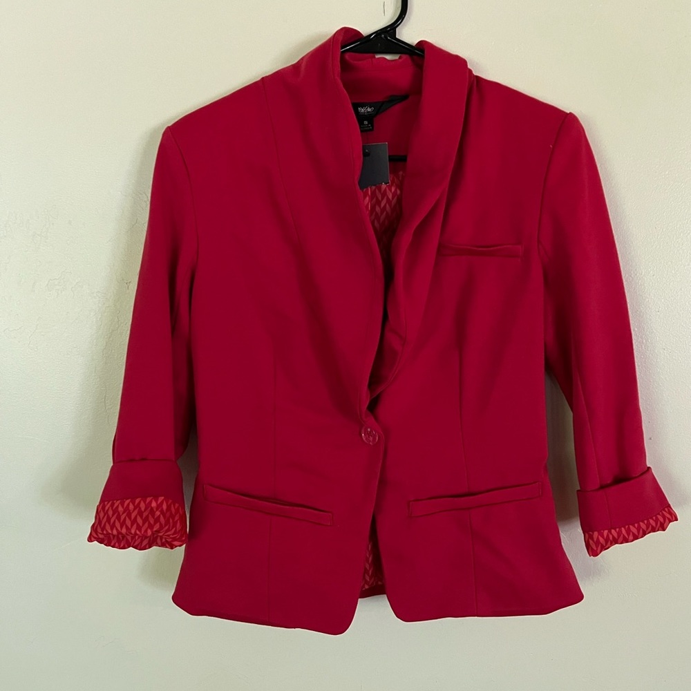 Mossimo Hot Pink Blazer. Size Small